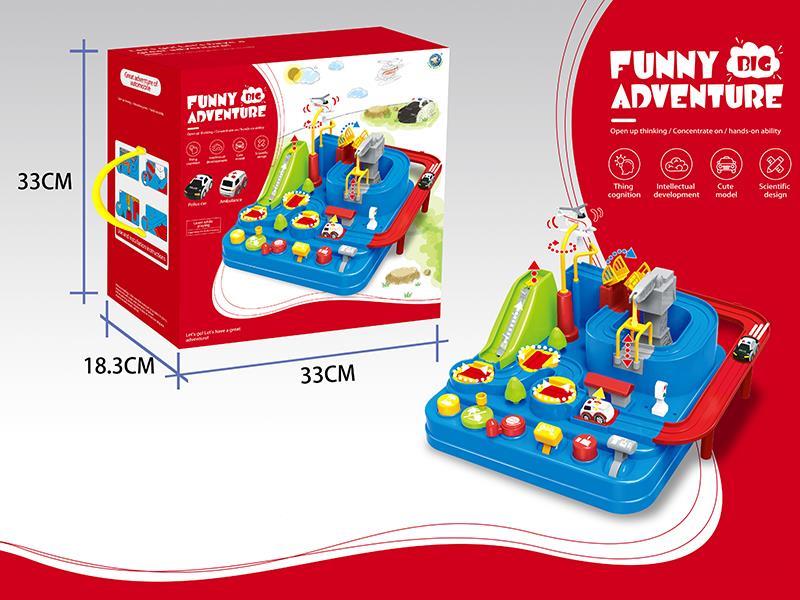 Funny Big Adventure Rail Car