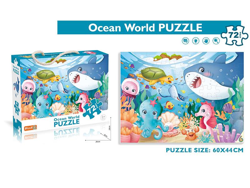72pcs Puzzle(Oceam World)
