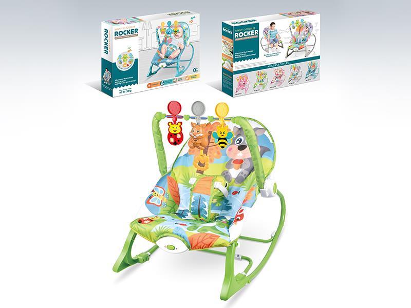 B/O Vibrating Music Baby Rocker