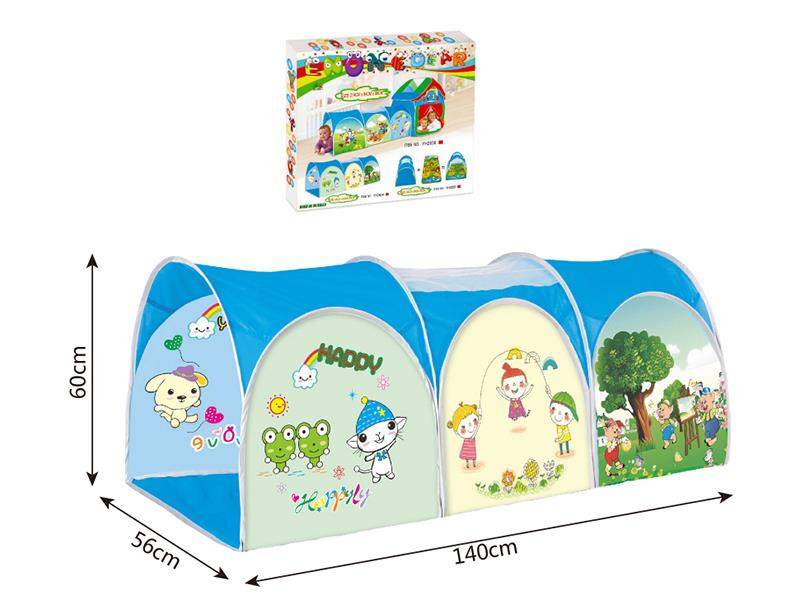 Early Education Crawl Tunnel Tent Toys