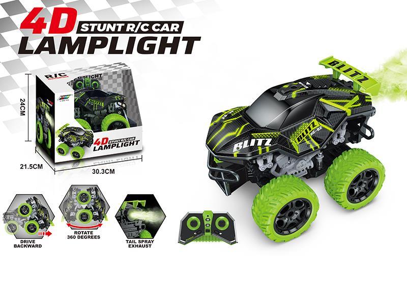 2.4G Remote Control Programming  Stunt Car(4D Light)