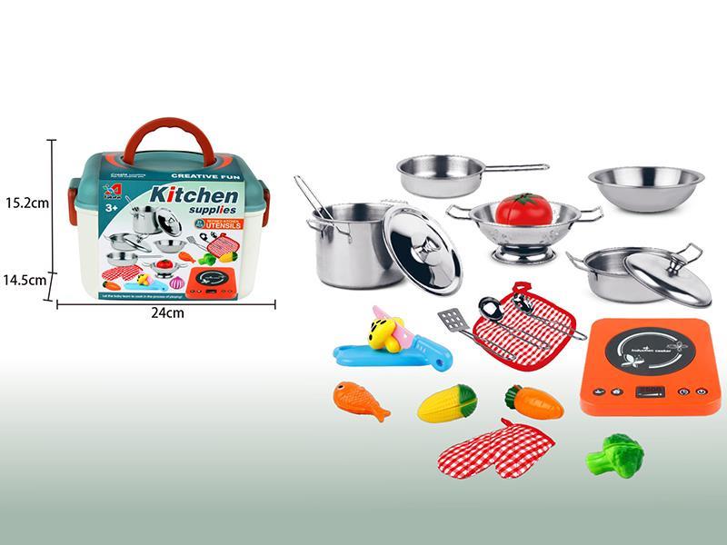 Play House Stainless Steel Tableware Set
