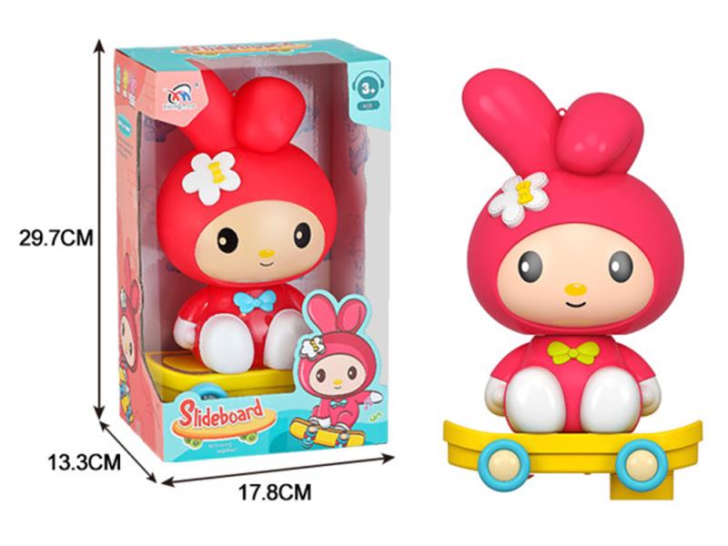 B/O Go And Bump Scooter/Lantern(Melody Rabbit)