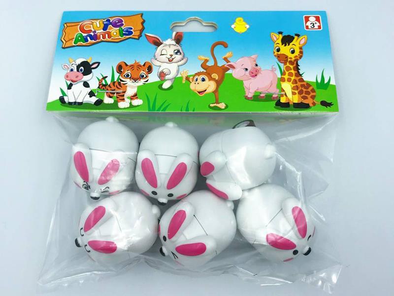 Pull Back Cute Rabbit