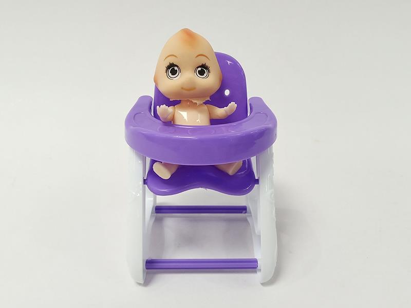 Doll With Dining Chair