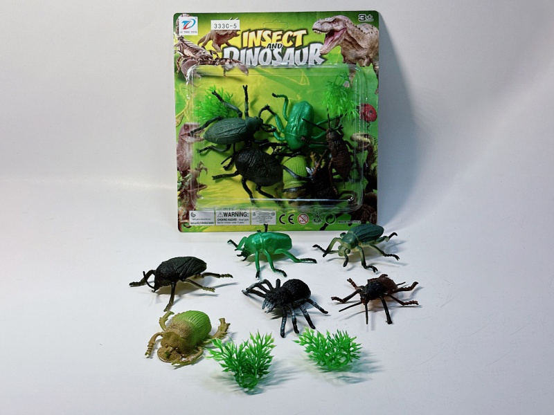 Pvc Simulation Insect 8Pcs