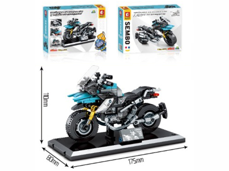 Motorcycle Building Blocks 255pcs