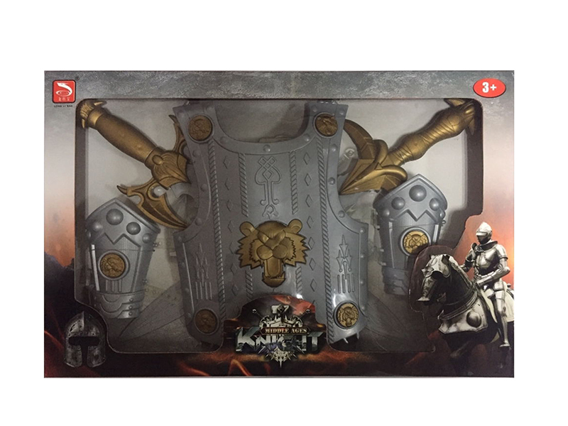 2 Solid Color Swords + 2 Hand Armor + Armor