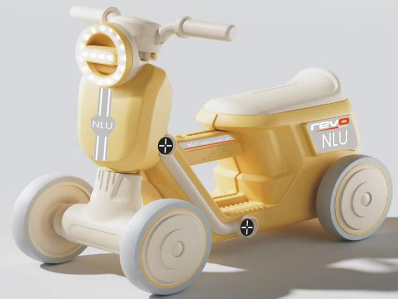 Ride-On Car With Lights And Music