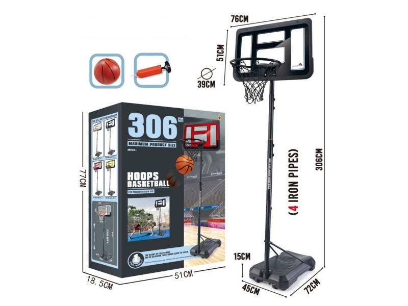 Enhanced Basketball Stand