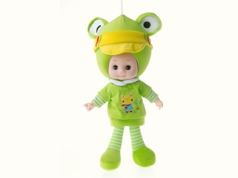 18-Inch Musical Frog Doll
