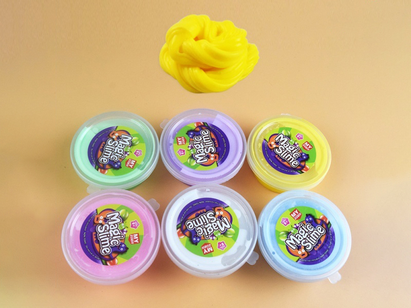 Cream Puffs, Slime, Macarons, Small Flat Bottle Putty