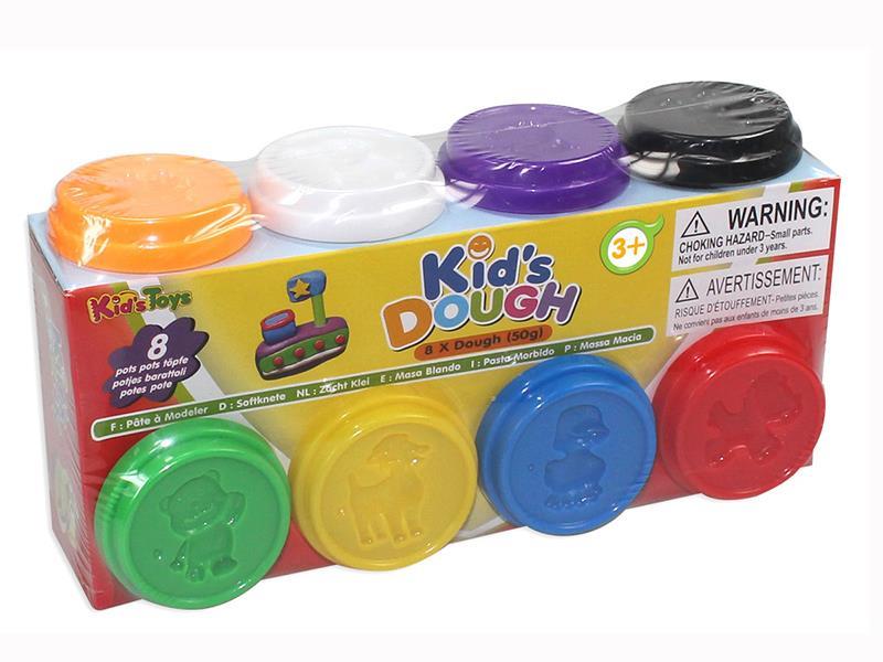 8*2 Ounce Colored Clay