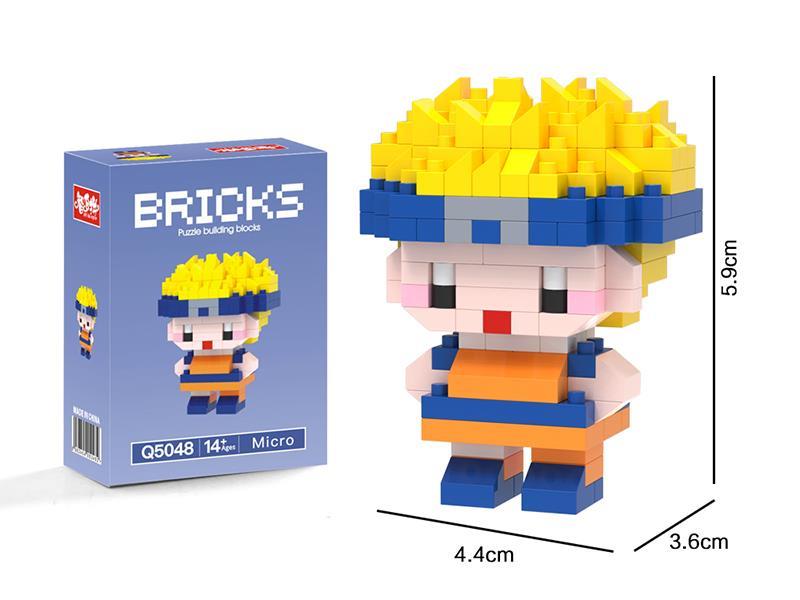 Mini Uzumaki Naruto Building Blocks 180-200pcs