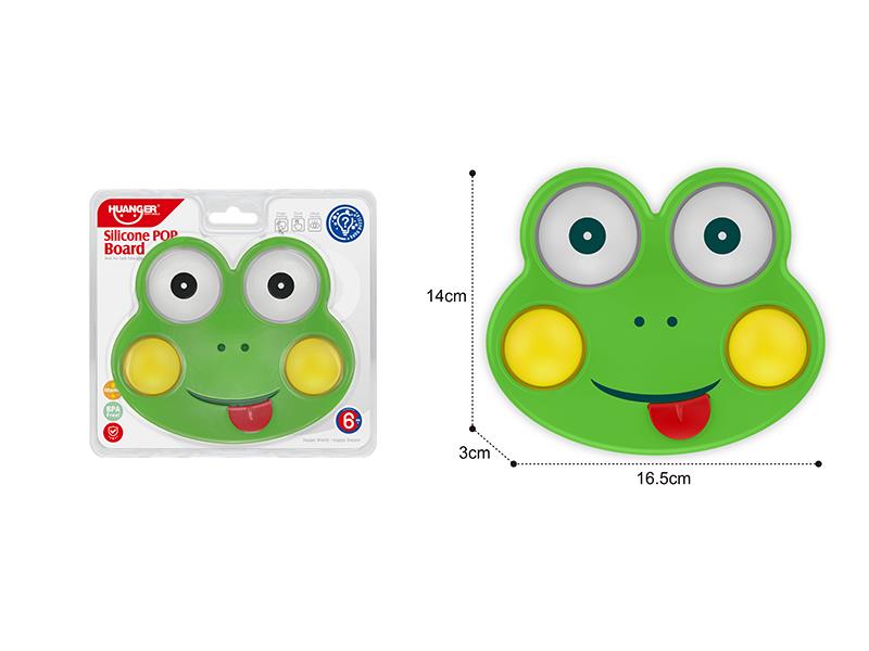 Silicone POP Board - Frog