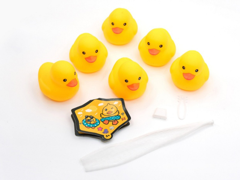 Vinyl Yellow Duck With Bb Whistle
