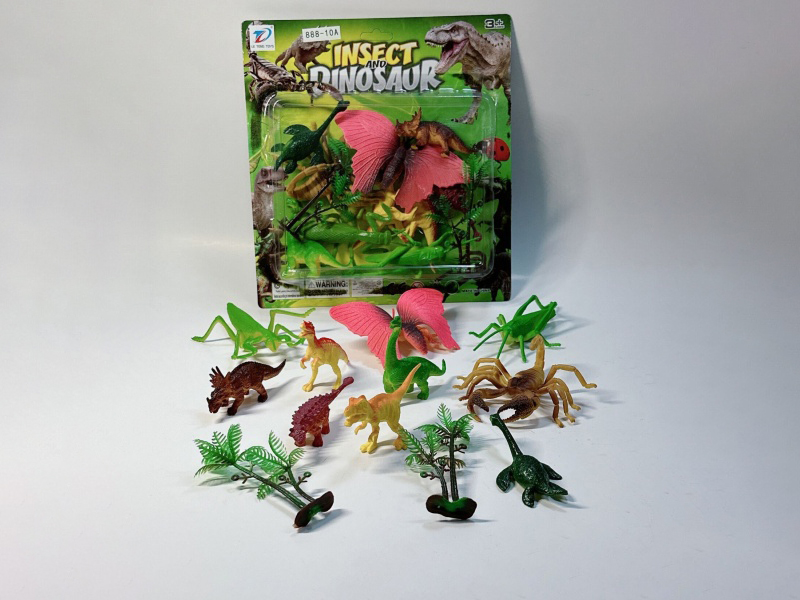 Pvc Simulation Dinosaur 12Pcs