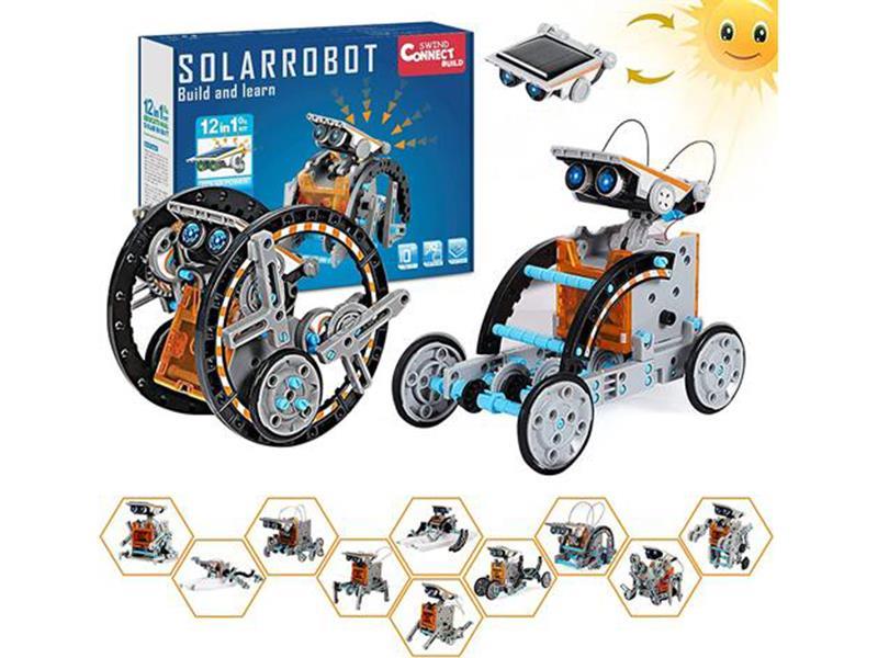 Solar Powered Robot Construction Kit