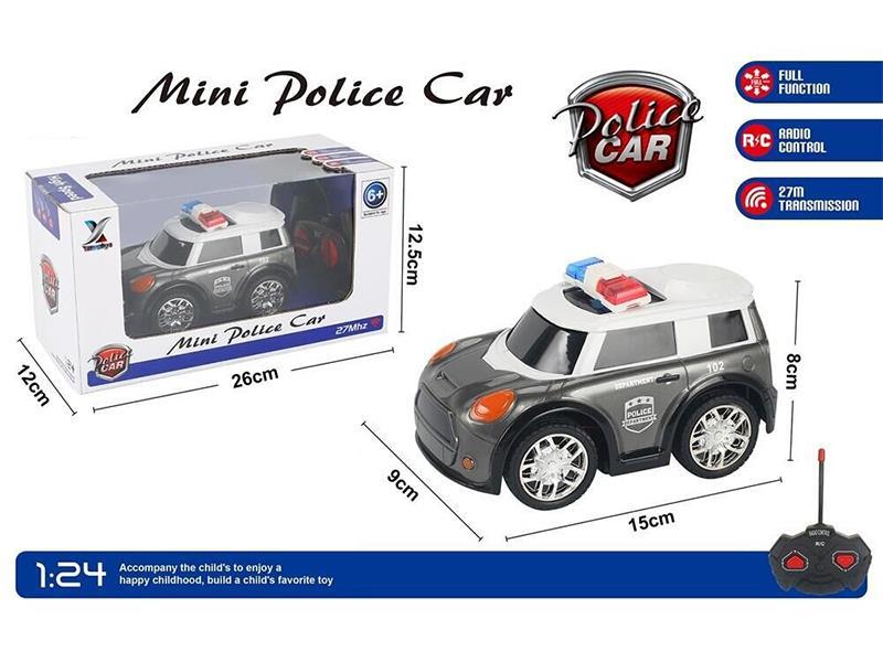 2-Channel Remote Control Q Version Police Car