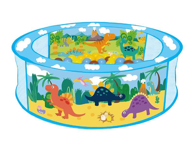 Sea Ball Pool With 5.5cm Balls 100pcs