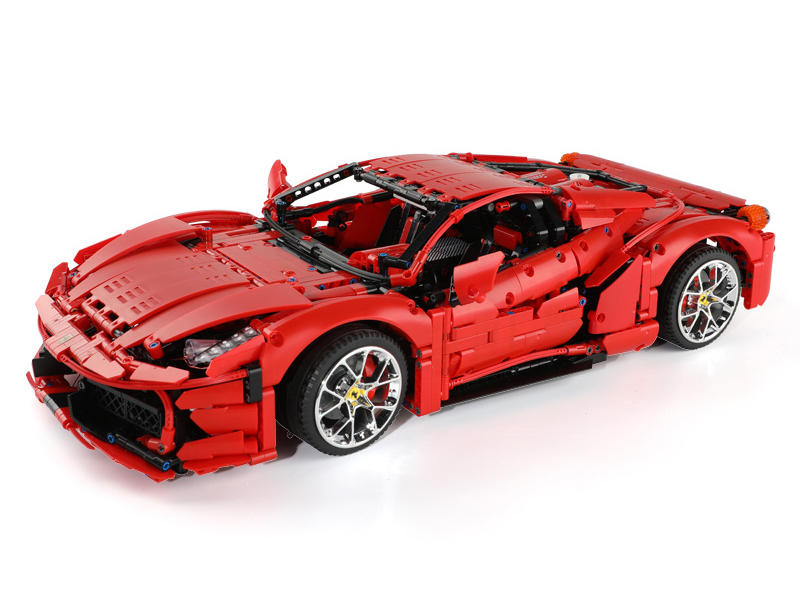 1:8 Ferrari 458 Sports Car Building Blocks 3380pcs