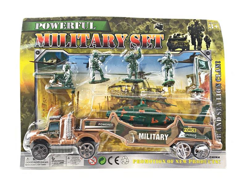Friction Military Trailer