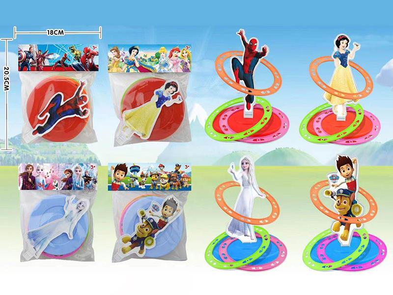 Spider-Man/Frozen/PAW Patrol/Snow White Ring Toss Game