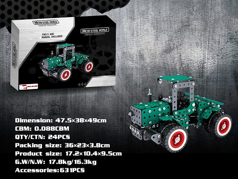 Farm Tractor 631pcs