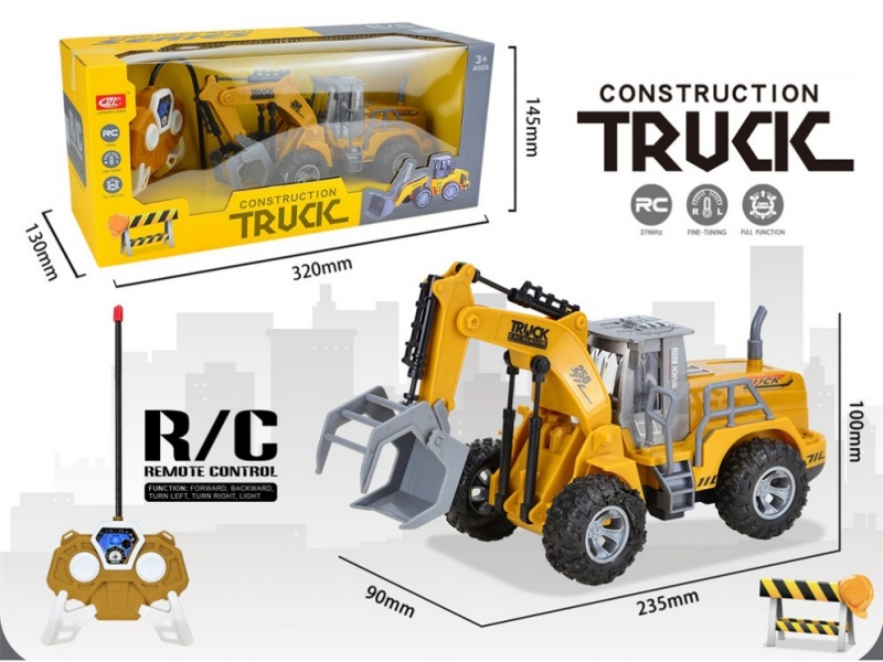 4-Channel  Remote Control  Engineering Truck