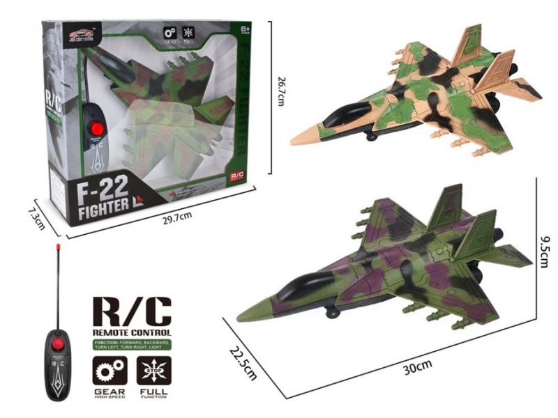 2-Channel  Remote Control Warplane