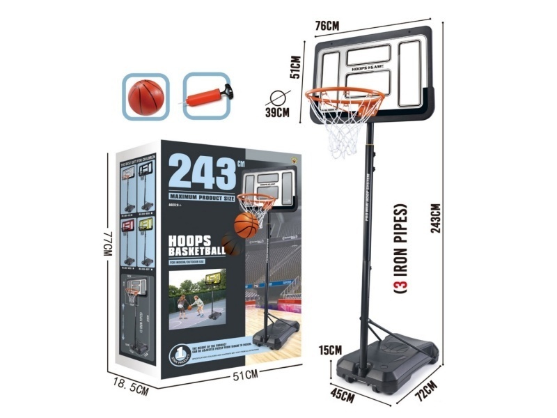 Enhanced Basketball Stand