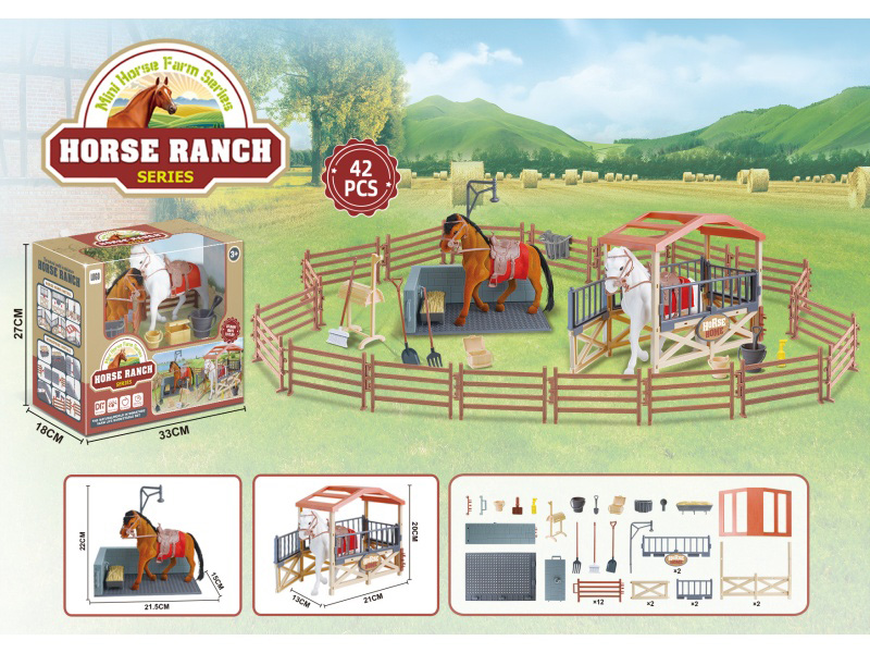 The Scene Of A Flocking Stable