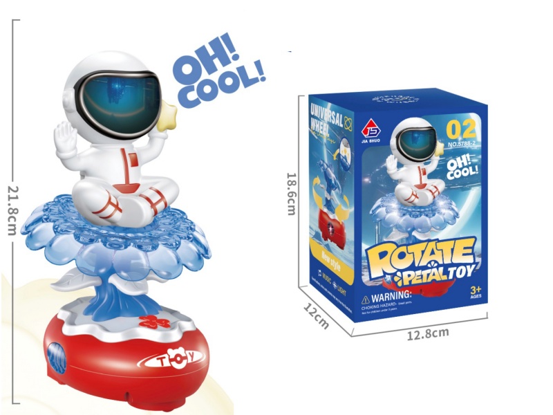 The Universal Flower Astronaut Comes With Lights And Music