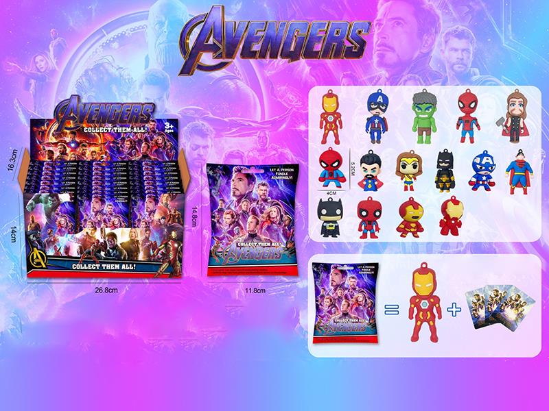2.5-3" Avenger Figurine Toys Blind Bag 24pcs