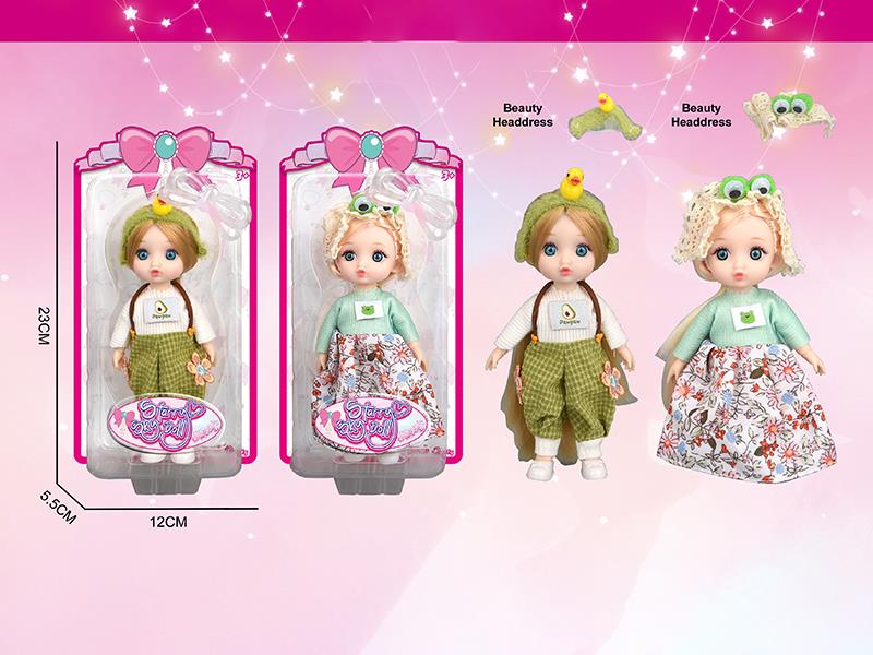 6 Inch 12-Joints Fashion Doll