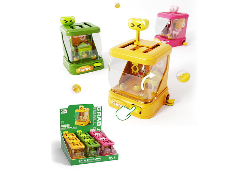 Ball Grab And Basketball Game 2 In 1(9PCS)