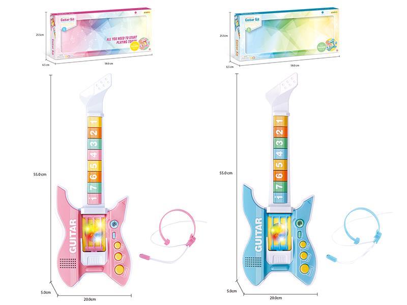 Electric Guitar + Microphone