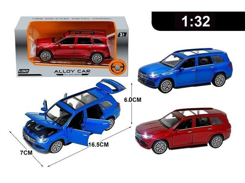 1:32 Alloy Model Window Box Rebound Force/With Light And Sound, 3 Ag13 Batteries Included
