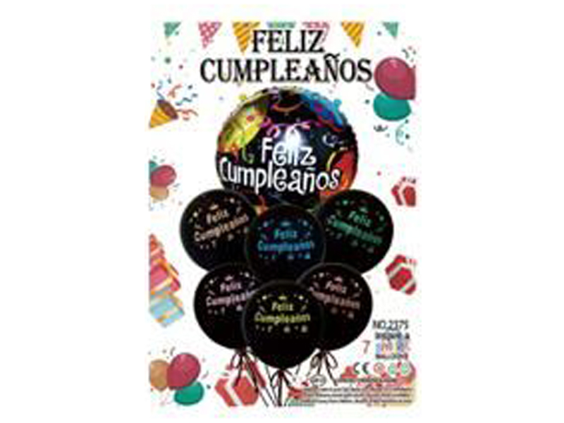 A 7-Piece Set For A Spanish Birthday