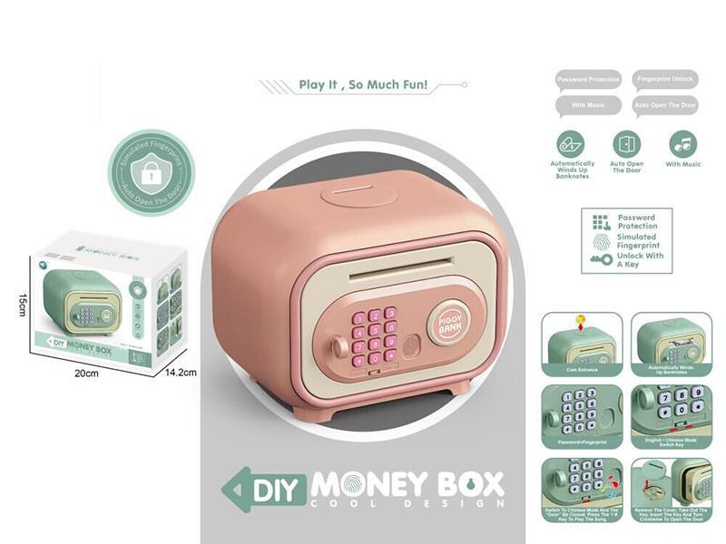 Dual-Mode Fingerprint Piggy Bank