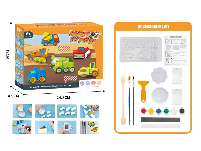 Diy Gypsum Model Refrigerator Sticker