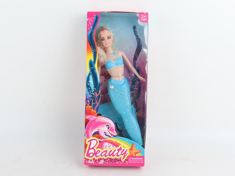 11 Inch Mermaid Doll With Light