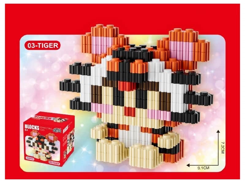 Zodiac - Tiger Building Blocks 366Pcs