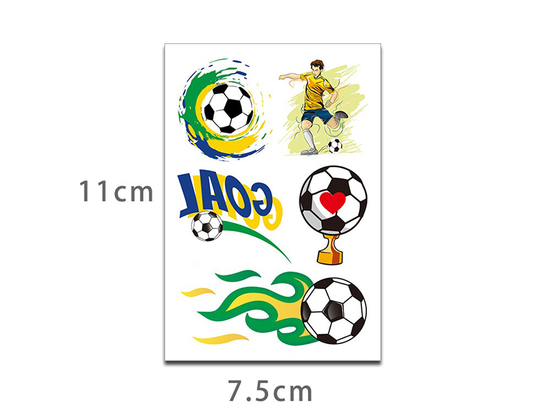 Football Tattoo Stickers