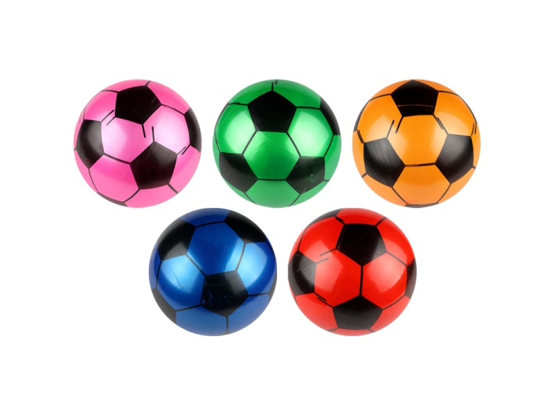 22Cm Footballs In Multiple Colors Randomly Mixed