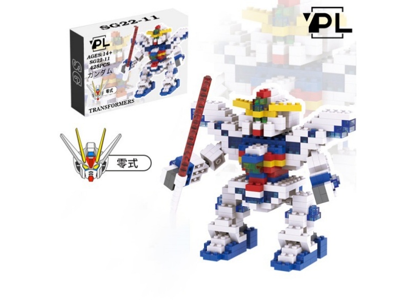 Gundam Series - Zero Gundam 428 PCS