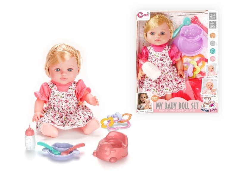 12 "4 Tone Vinyl Doll Set