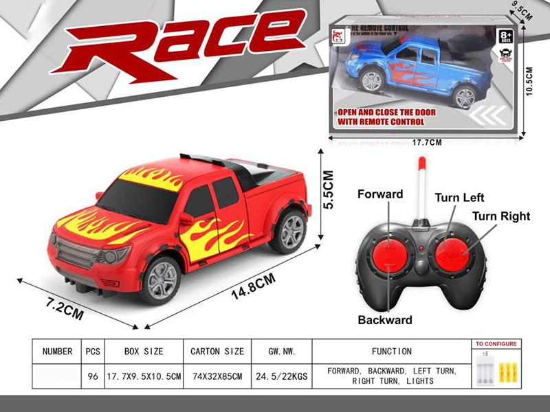4-Channel Remote ControlPickup(Not Including Batteries)