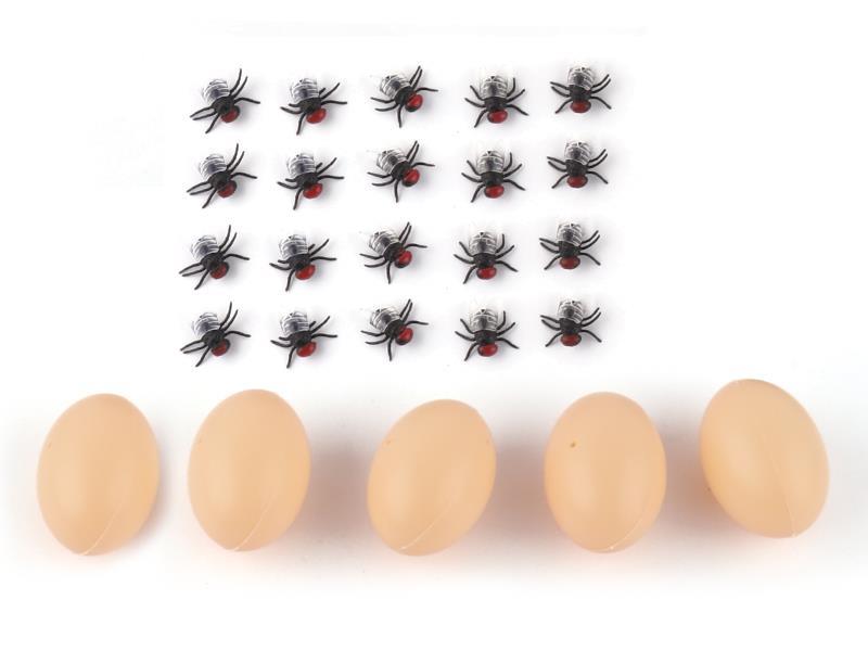 Halloween Fly + Eggs