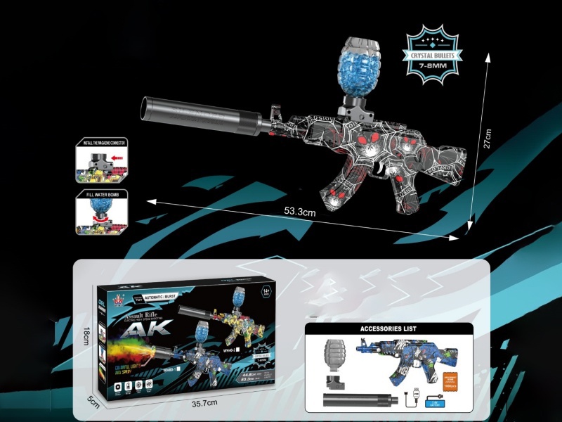 Electric Ak Water Bomb Gun